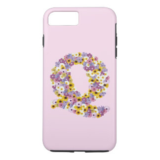 Funda Para iPhone 8 Plus/7 Plus Letra monográfica Q