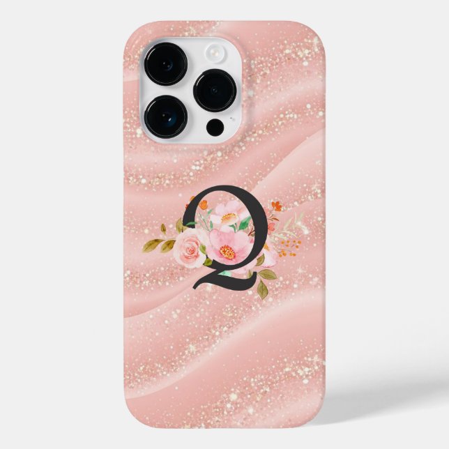 Funda De Case-Mate Para iPhone Letra Q (Reverso )