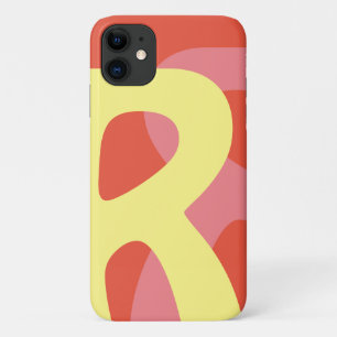 Funda Para iPhone 11 Letra retro poster