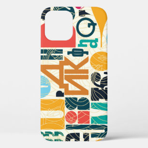 Funda Para iPhone 12 Letras dibujadas a mano: diseño inmaterial vintage