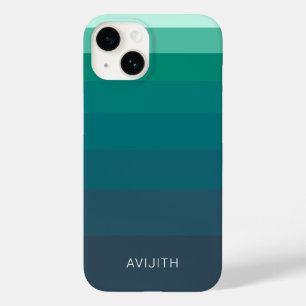 Funda Para iPhone 14 De Case-Mate Letrero personalizable de bloques de color de moda