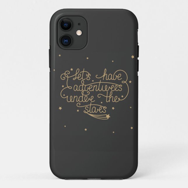 Funda De Case-Mate Para iPhone Lets tiene aventuras (Reverso)