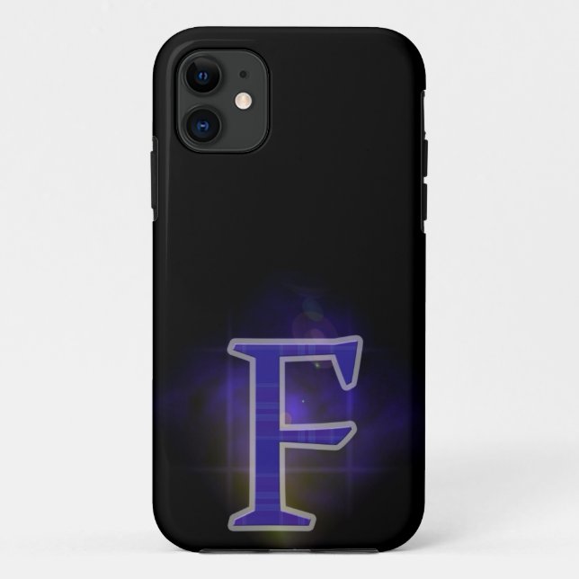 Funda De Case-Mate Para iPhone Letter F (Reverso)