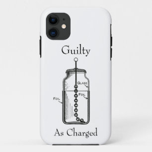 Funda Para iPhone 11 Leyden Jar Culpable según acusación