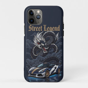 Funda Para iPhone 11 Pro Leyenda Callejera De Motor Central V6 Auto Deporti