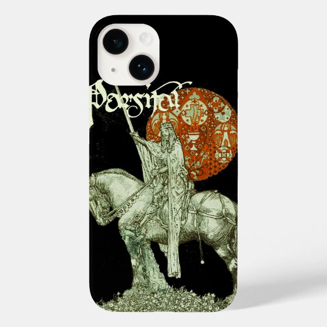 Funda De Case-Mate Para iPhone LEYENDA DE PERCEVAL/CUESTIÓN DE LA SAGRADA Fantasí (Reverso )