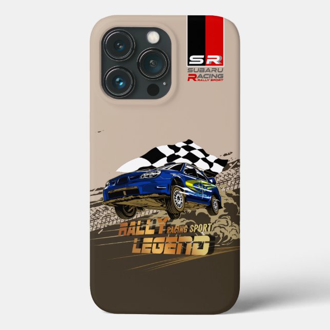 Funda De Case-Mate Para iPhone Leyenda de rally | (Reverso )
