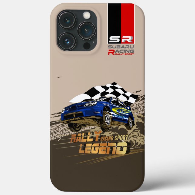 Funda De Case-Mate Para iPhone Leyenda de rally | (Reverso )