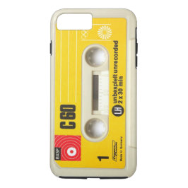 Funda Para iPhone 8 Plus/7 Plus LH C 60 de la cinta de casete audio de la BASF