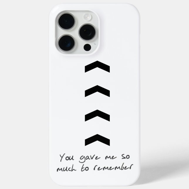 Funda De Case-Mate Para iPhone Liam Payne Chevron Phone Case Recuerde (Reverso )