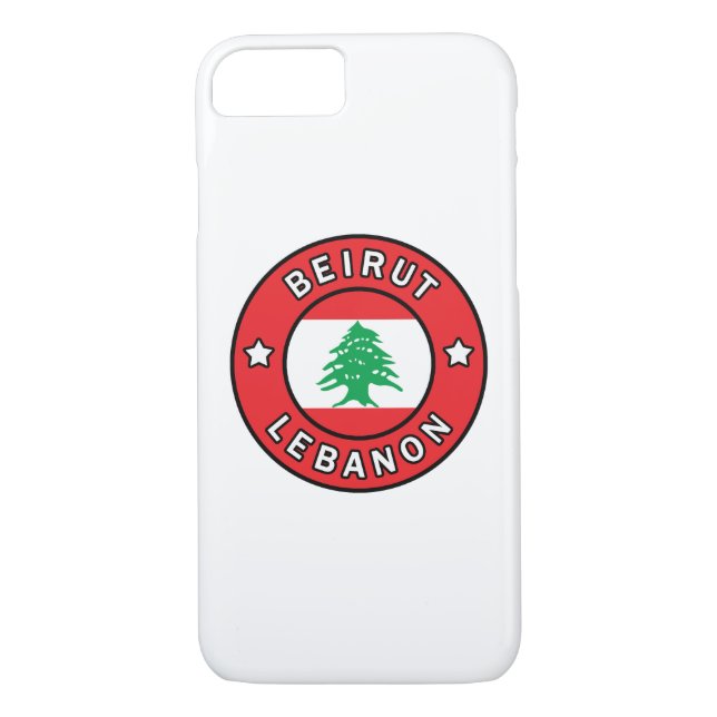Funda De Case-Mate Para iPhone Líbano en Beirut (Reverso)