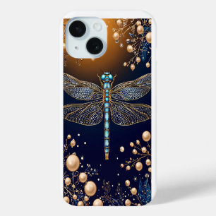 Funda Para iPhone 15 Libélula vibrante