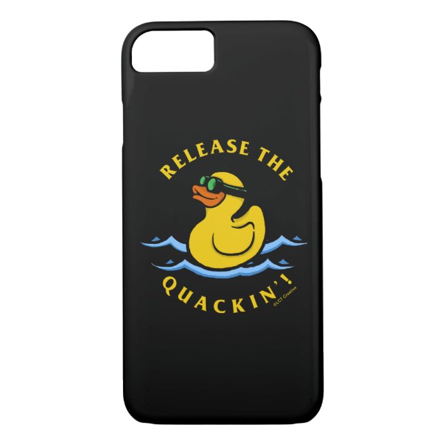 Funda De Case-Mate Para iPhone Liberar el Quackin' (Reverso)