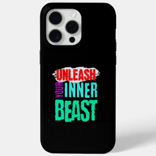 Funda Para iPhone 15 Pro Max "Liberen a su bestia interior"