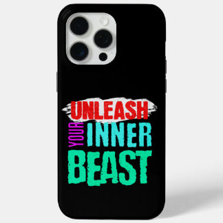 Funda Para iPhone 15 Pro Max "Liberen a su bestia interior"