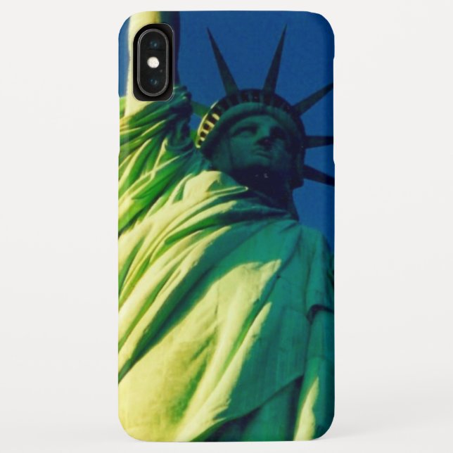 Funda De Case-Mate Para iPhone libertad de la estatua (Reverso)