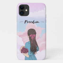 Funda Para iPhone 11 Libertad de los chicas