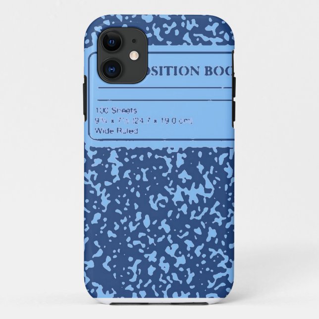 Funda De Case-Mate Para iPhone Libro de composición (Reverso)