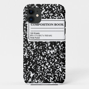 Funda Para iPhone 11 Libro de composición