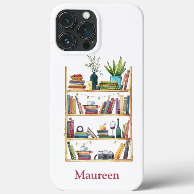 Funda De Case-Mate Para iPhone Libro de libros más personalizado (Reverso )