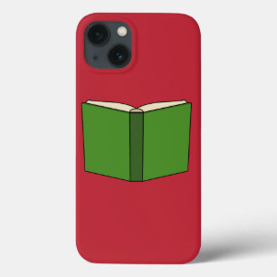 Funda Para iPhone 13 Libro Verde personalizado