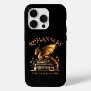 Funda Para iPhone 15 Pro Libros de dragón románticos sólo un capítulo más