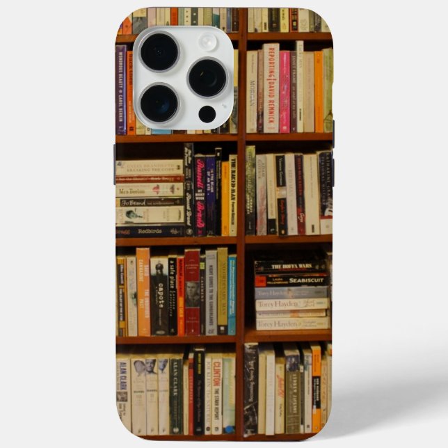 Funda De Case-Mate Para iPhone Libros en la biblioteca (Reverso )
