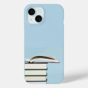 Funda Para iPhone 15 Libros en un estuche de teléfono móvil