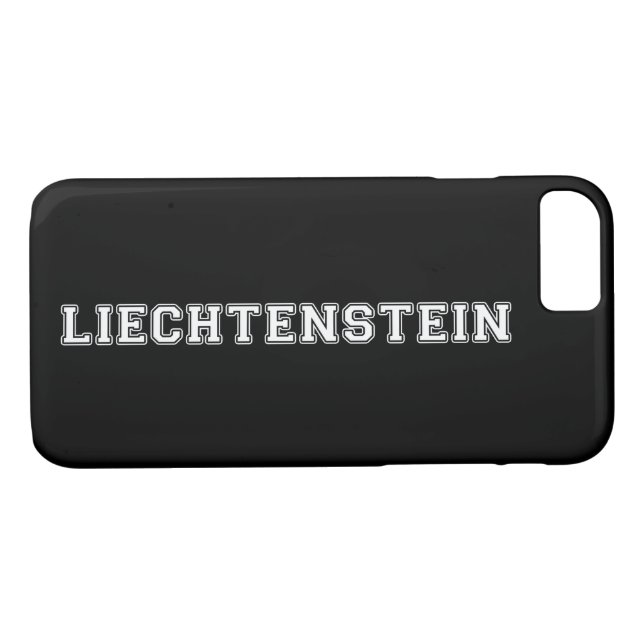Funda De Case-Mate Para iPhone Liechtenstein (Reverso (horizontal))
