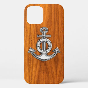 title_seo2 Lifesaver Chrome Style Anchor on Teak Veneer