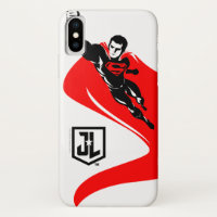 Liga de la Justicia | Superman Flying Noir Pop Art