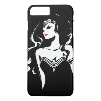 Funda Para iPhone 8 Plus/7 Plus Liga de la Justicia | Wonwoman Noir Pop Art