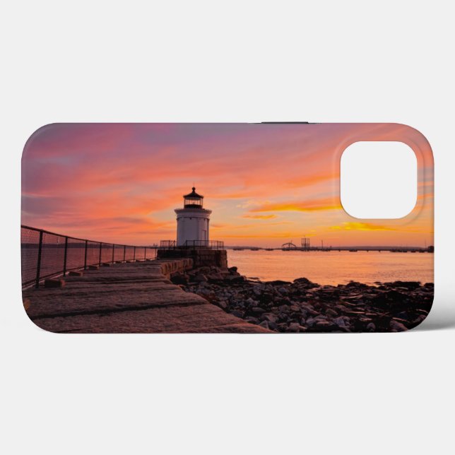 Funda De Case-Mate Para iPhone Lighthouses | South Portland, Maine (Reverso (Horizontal))