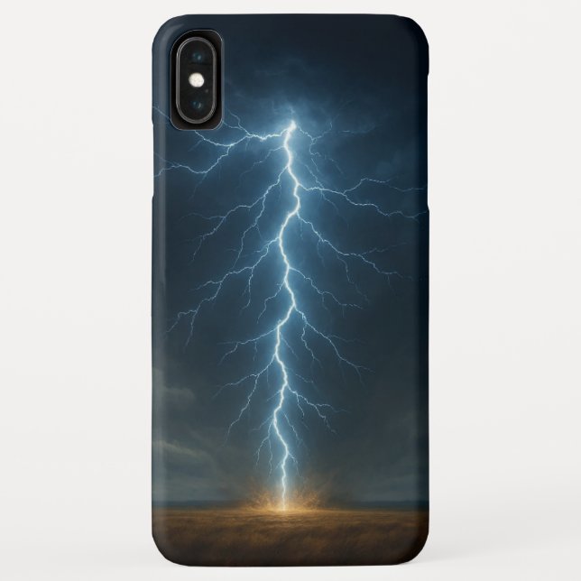Funda De Case-Mate Para iPhone Lightning Bolt Phone Case – Electrifying Style (Reverso)