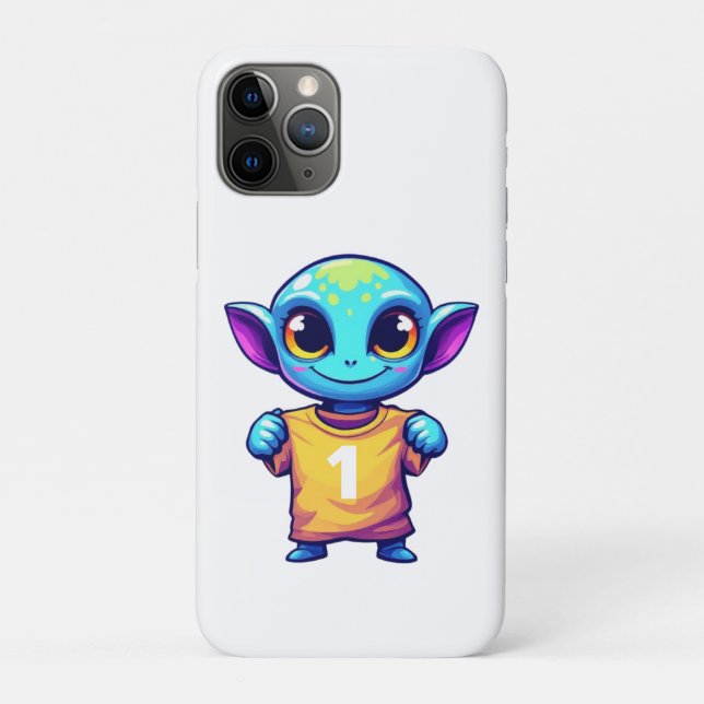 Funda De Case-Mate Para iPhone Lil' Alien (Reverso)