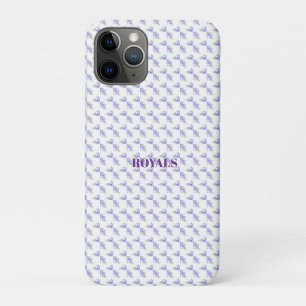 Funda Para iPhone 11 Pro Lila Lavanda Floral Botánico Todo en Uno Foil W