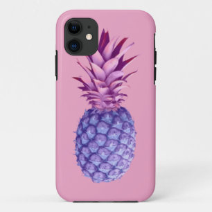 Funda Para iPhone 11 Lilac y piña rosa