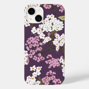 Funda Para iPhone 14 De Case-Mate Lilacs Sobre El Púrpura