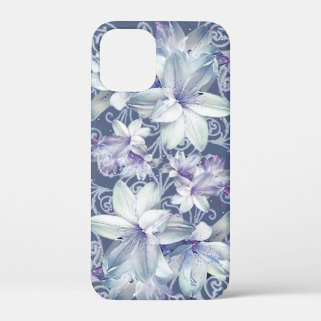 Funda De Case-Mate Para iPhone Lilies (Reverso )