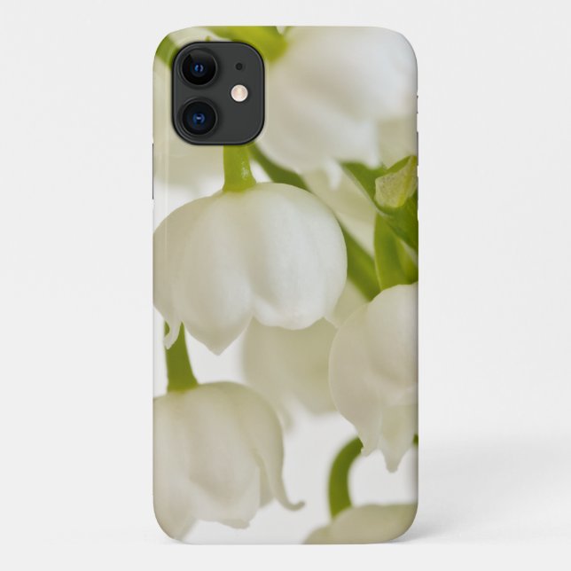 Funda De Case-Mate Para iPhone Lilies blancos (Reverso)