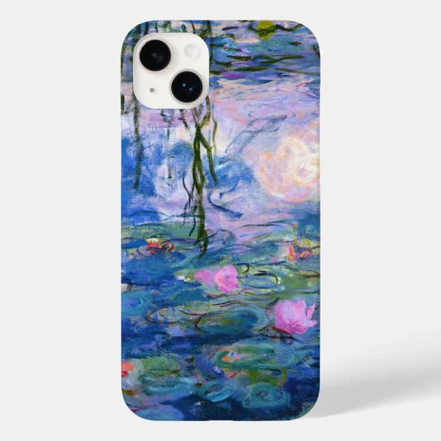 Funda De Case-Mate Para iPhone Lilies de agua 1 (Reverso )