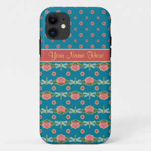 Lilies de agua y libélulas: Funda de iPhone 5/5s