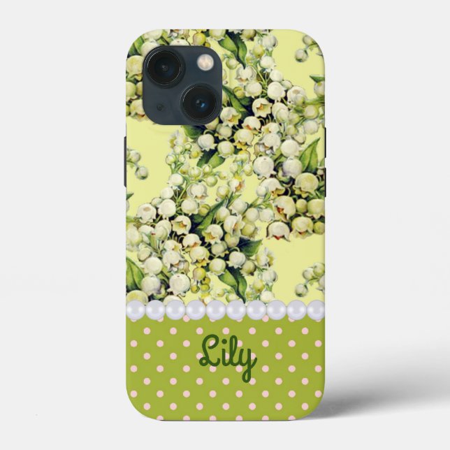 Funda De Case-Mate Para iPhone Lily del Valle  (Reverso )