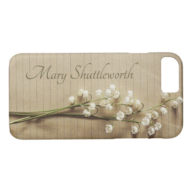Funda De Case-Mate Para iPhone Lily del Valle (Reverso (horizontal))