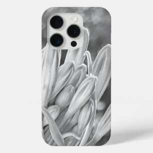 Funda Para iPhone 15 Pro Lily of the Nile Close Up Black & White