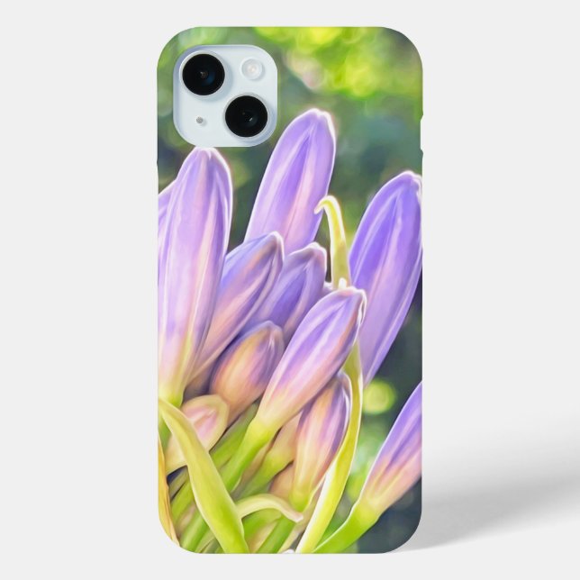 Funda De Case-Mate Para iPhone Lily of the Nile Flower Close Up (Reverso )