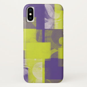 Funda Para iPhone X Lime y púrpura