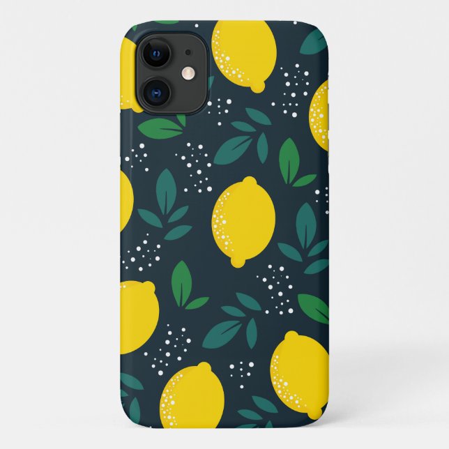 Funda De Case-Mate Para iPhone Limón (Reverso)