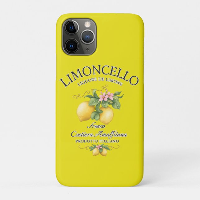 Funda De Case-Mate Para iPhone Limoncello Italia Costa de Amalfi (Reverso)