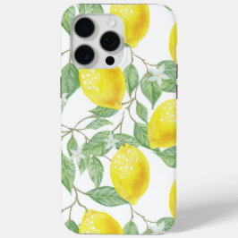 Funda Para iPhone 15 Pro Max Limoncitos Amarillos Bonitos